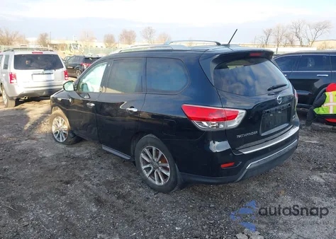2015 Nissan Pathfinder Sv из США, поврежденный, VIN 5N1AR2MM6FC692576